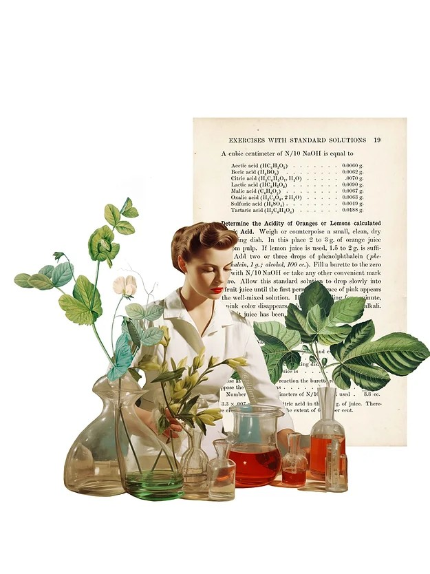 Science woman