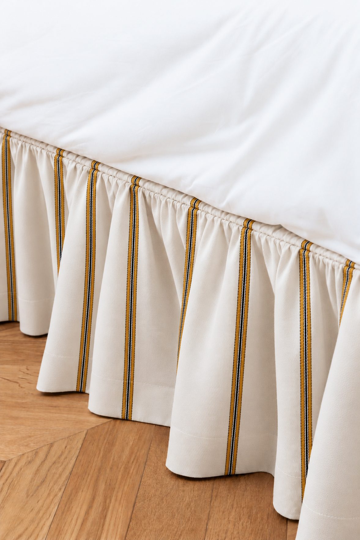 Cubrecanapé Estrella en mostaza, detalle – Pils Kids