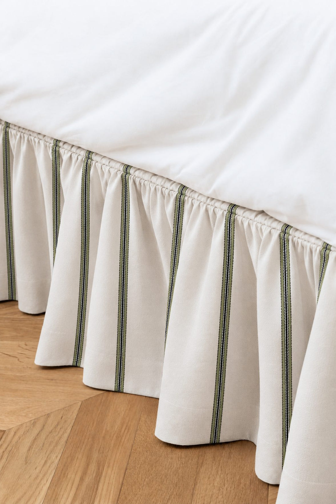 Cubrecanapé Estrella en verde, detalle – Pils Kids